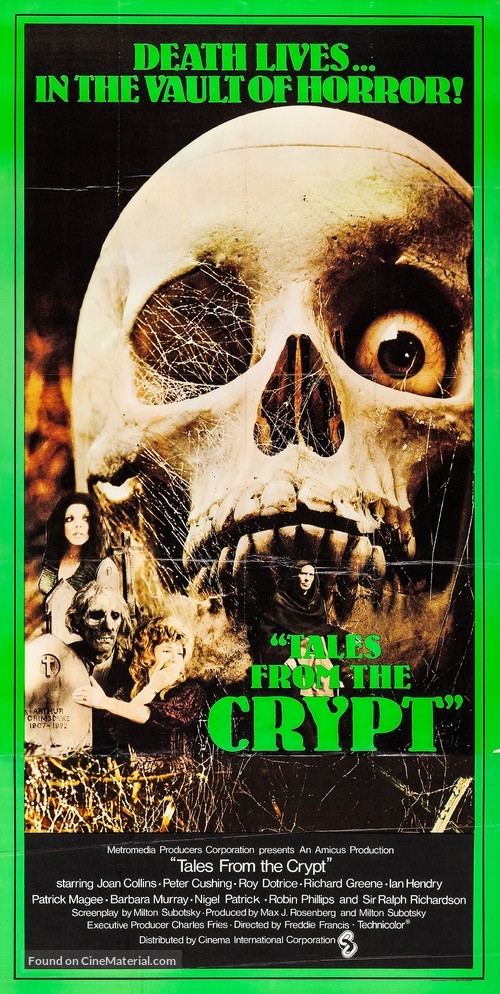 Tales from the Crypt - British Movie Poster