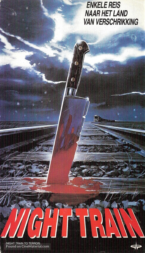 Night Train to Terror - Dutch VHS movie cover