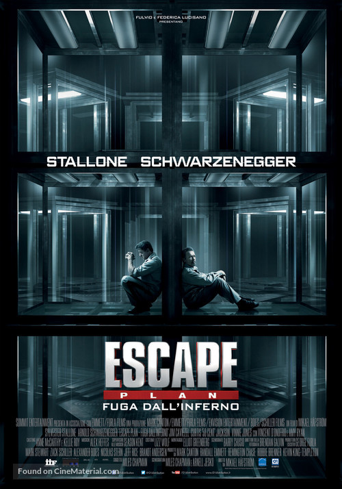Escape Plan - Italian Movie Poster