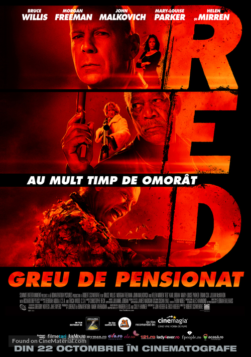 RED - Romanian Movie Poster