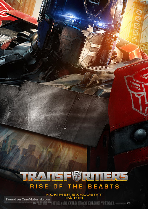 Transformers: Rise of the Beasts - Swedish Movie Poster