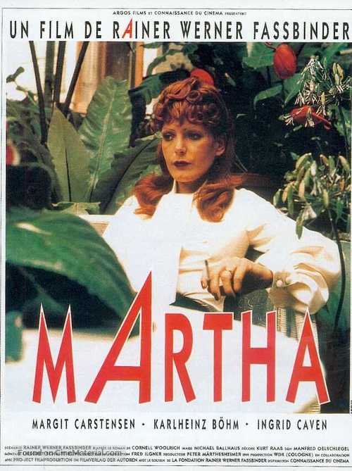 Martha - French Movie Poster