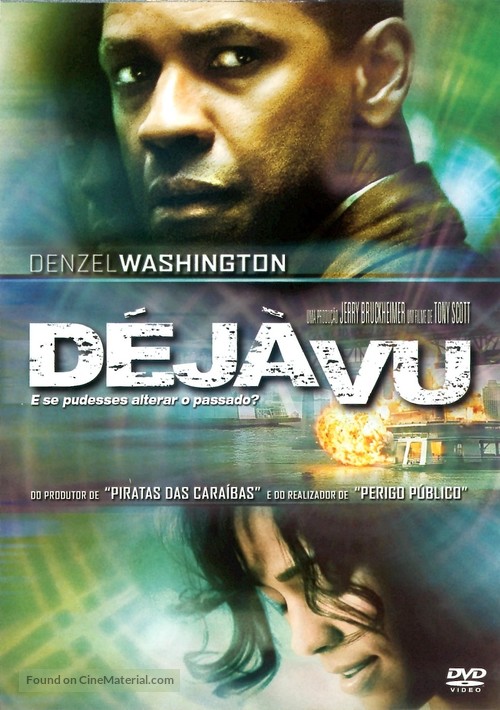 Deja Vu - Portuguese DVD movie cover