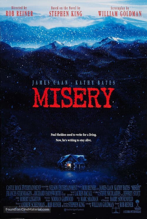 Misery - Movie Poster