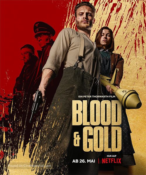 Blood and Gold - German Movie Poster