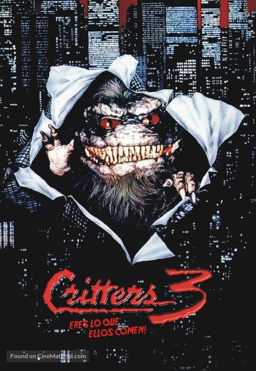 Critters 3 - Argentinian VHS movie cover