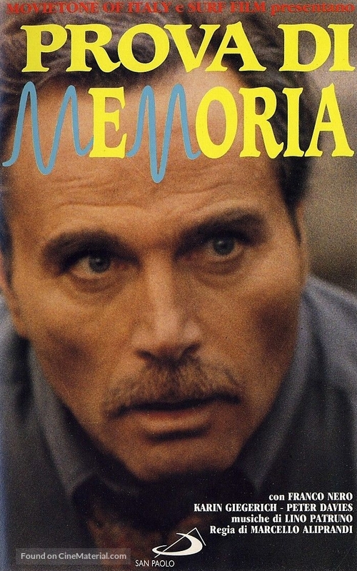 Prova di memoria - Italian Movie Cover