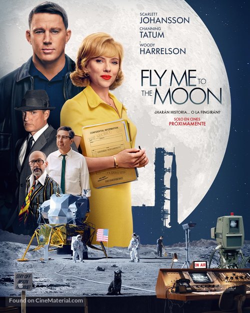 Fly Me to the Moon - Spanish Movie Poster