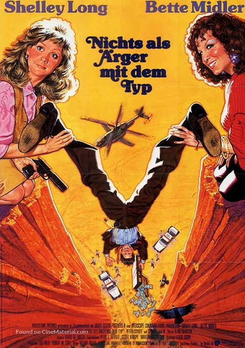Outrageous Fortune - German Movie Poster