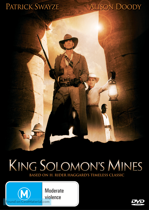 &quot;King Solomon&#039;s Mines&quot; - Australian DVD movie cover