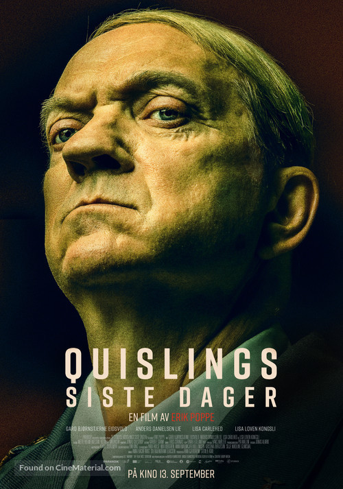 Quislings Siste Dager - Norwegian Movie Poster