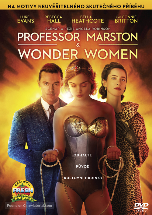 Professor Marston &amp; the Wonder Women - Czech Movie Poster