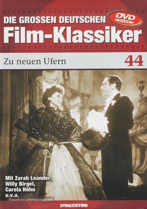 Zu neuen Ufern - German DVD movie cover