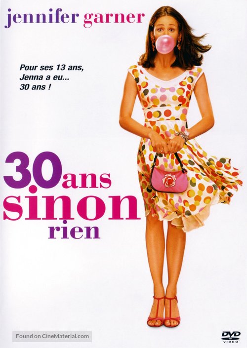 13 Going On 30 - French DVD movie cover