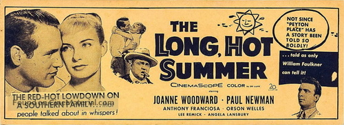 The Long, Hot Summer - poster