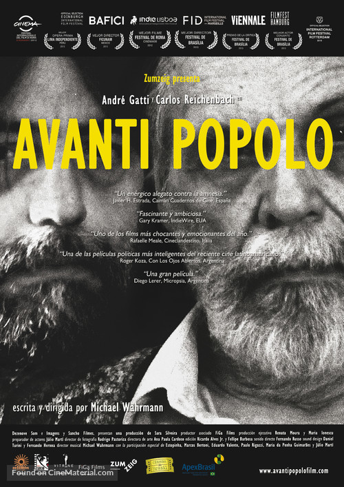 Avanti popolo - Spanish Movie Poster