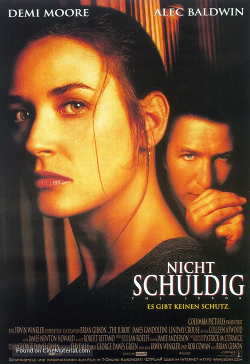The Juror - German Movie Poster