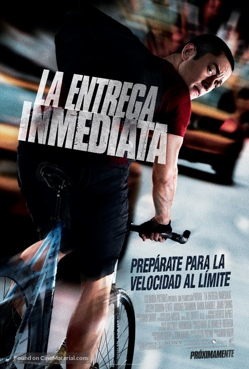 Premium Rush - Mexican Movie Poster