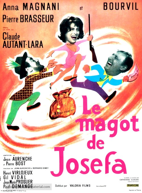 Le magot de Josefa - French Movie Poster