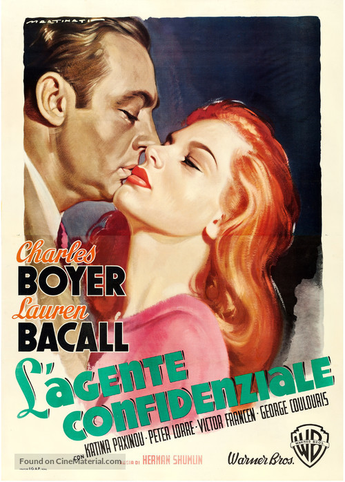 Confidential Agent - Italian Movie Poster