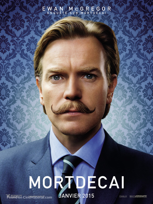 Mortdecai - French Movie Poster