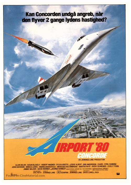 The Concorde: Airport &#039;79 - Danish Movie Poster