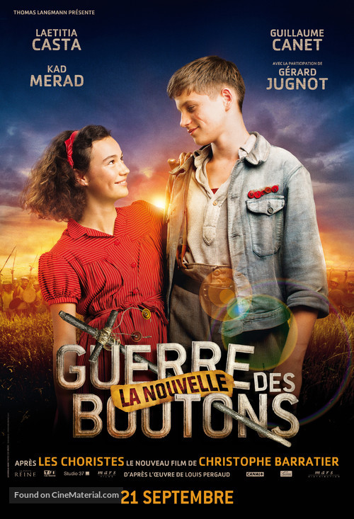 La nouvelle guerre des boutons - French Movie Poster