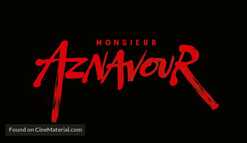 Monsieur Aznavour - French Logo