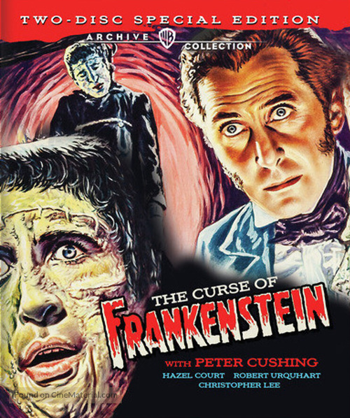 The Curse of Frankenstein - Blu-Ray movie cover