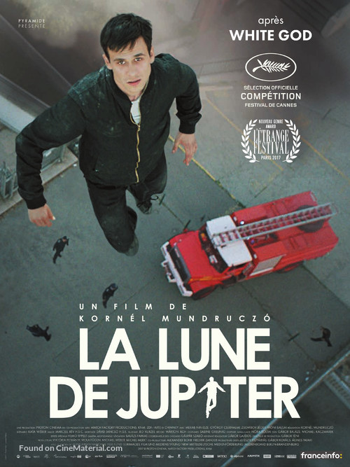 Jupiter holdja - French Movie Poster