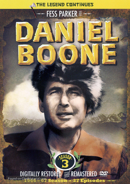 &quot;Daniel Boone&quot; - DVD movie cover
