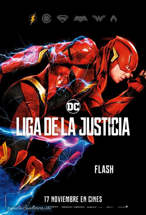 Justice League - Spanish Movie Poster