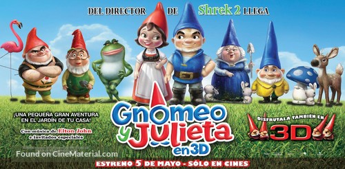 Gnomeo &amp; Juliet - Argentinian Movie Poster
