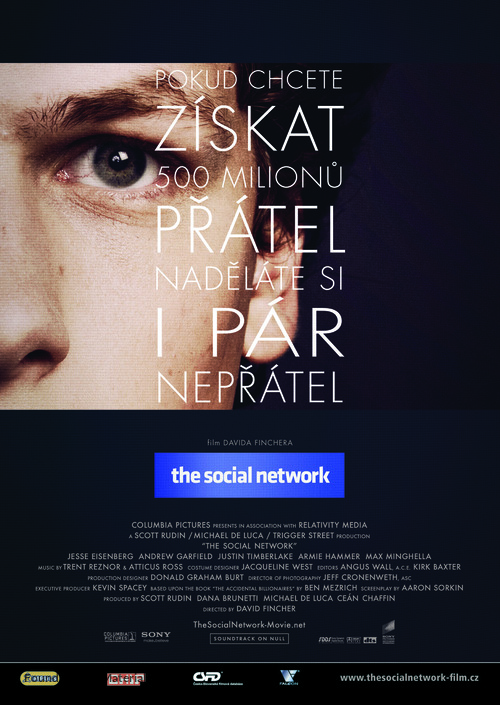 The Social Network - Czech Movie Poster