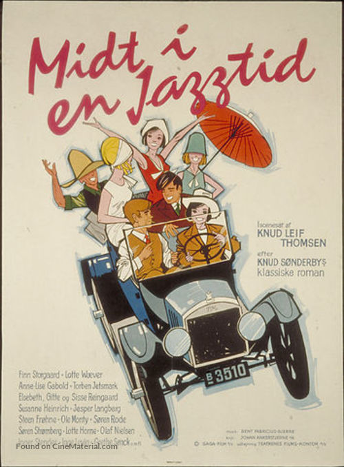 Midt i en jazztid - Danish Movie Poster