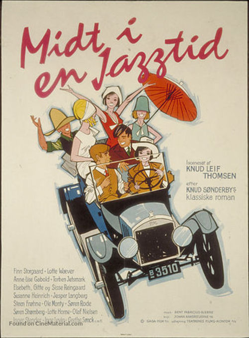 Midt i en jazztid - Danish Movie Poster