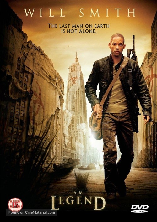 I Am Legend - British Movie Cover