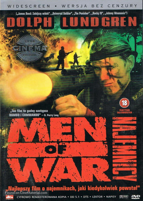 Men Of War - Polish DVD movie cover