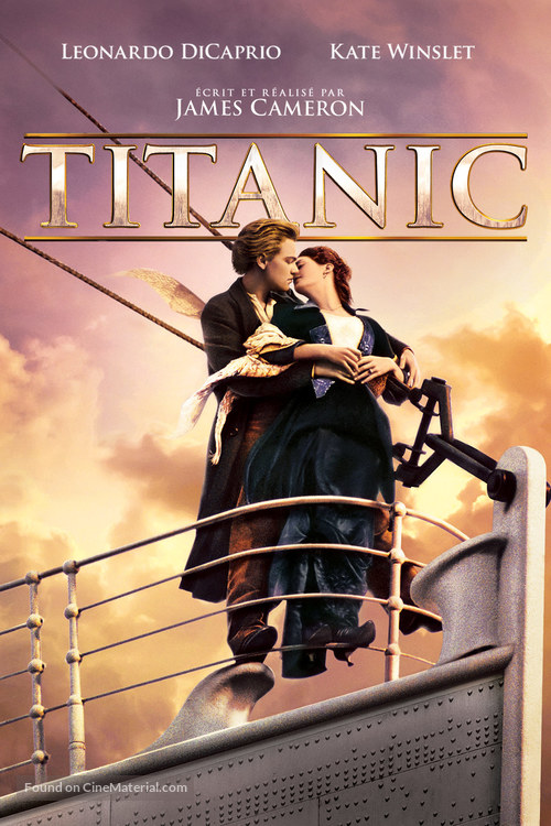 Titanic - French DVD movie cover