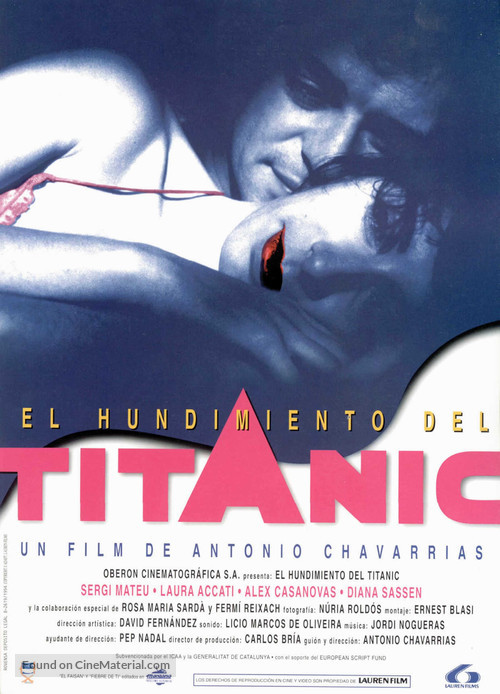 Enfonsament del Titanic, L&#039; - Spanish Movie Poster