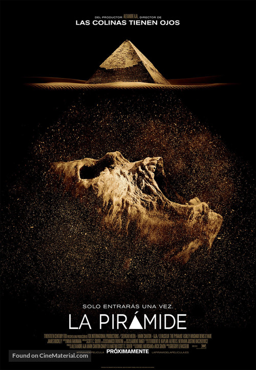 The Pyramid - Spanish Movie Poster