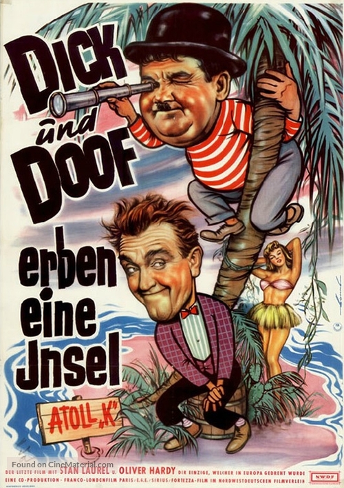 Atoll K - German Movie Poster