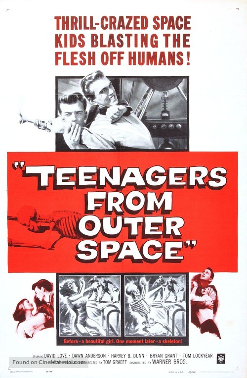 Teenagers from Outer Space - Movie Poster