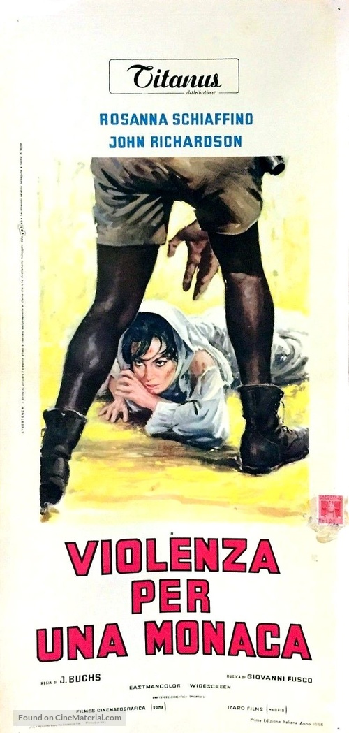 Encrucijada para una monja - Italian Movie Poster