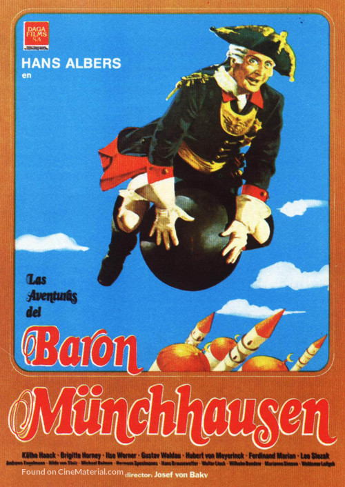 M&uuml;nchhausen - Spanish Movie Poster