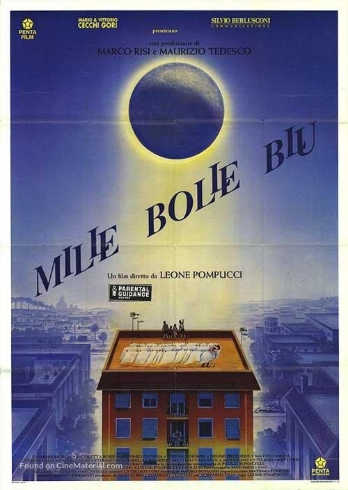 Mille bolle blu - Italian Movie Poster