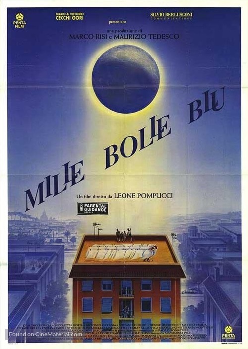 Mille bolle blu - Italian Movie Poster