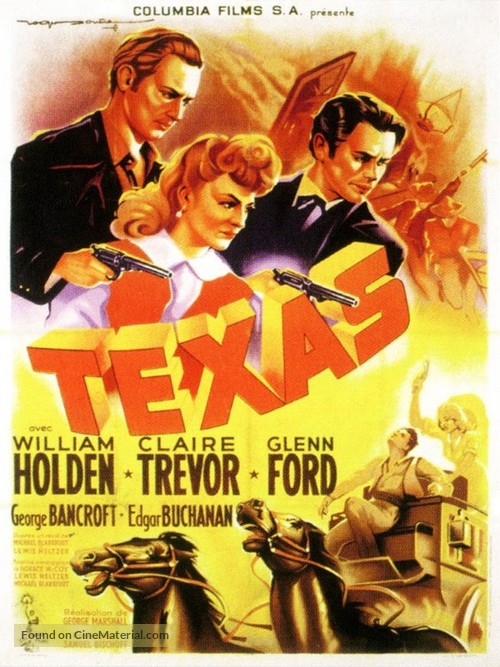 Texas - French Movie Poster