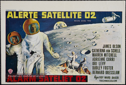 Moon Zero Two - Belgian Movie Poster
