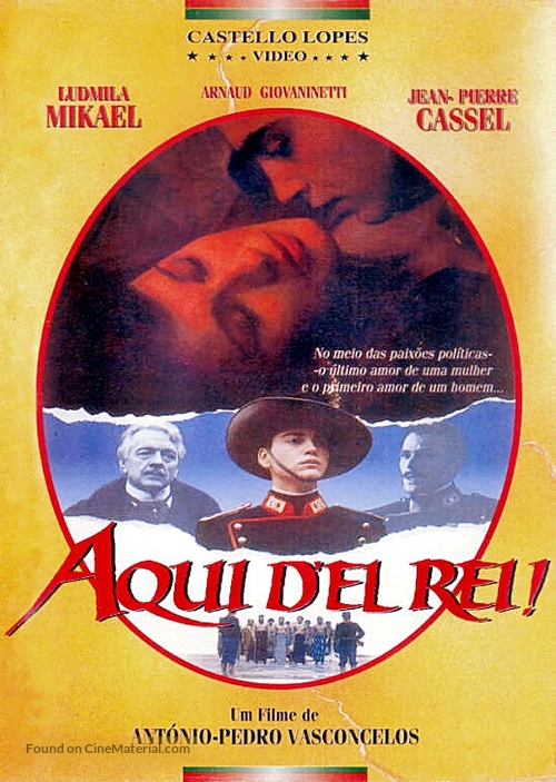Aqui D&#039;El Rei! - Portuguese DVD movie cover